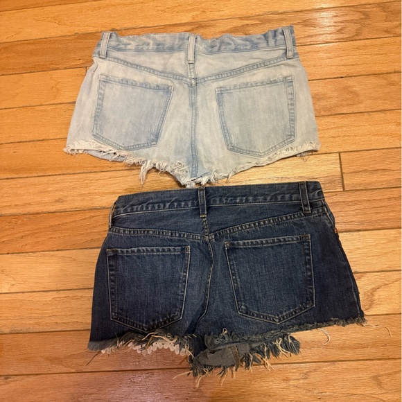 Lots of two Free People Jean shorts -29 - Picture 2 of 3